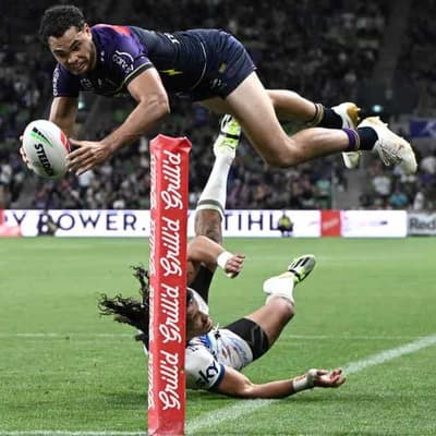Miracle try from Storm's Coates steals Warriors win
