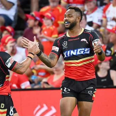 Hat-trick hero leads Dolphins' rout over Dragons