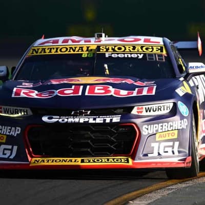 Feeney on fire in opening Supercars race at Albert Park