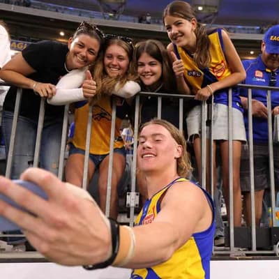 Harley Reid's fend-offs already wowing AFL fans