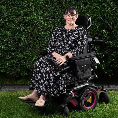 Emma flew with her wheelchair - it was a mistake