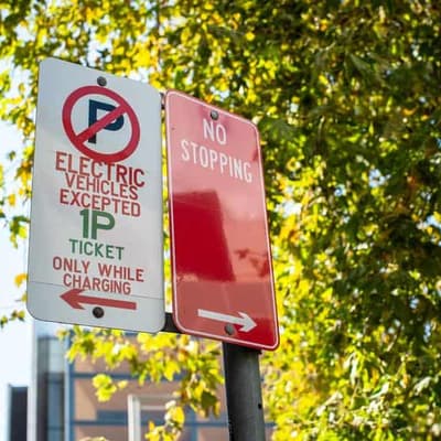 Another state powers up electric vehicle parking fines