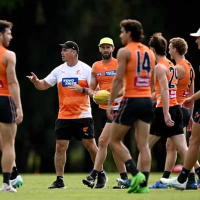 Giants' Kingsley keen to slow Hardwick's rising Suns