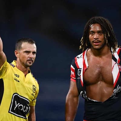 Roosters' Young facing ban, binned Radley not charged