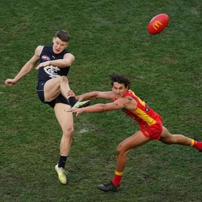 Carlton star Walsh set to return from back injury