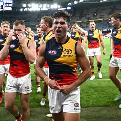Crows toss monkey off the back in upset win over Blues