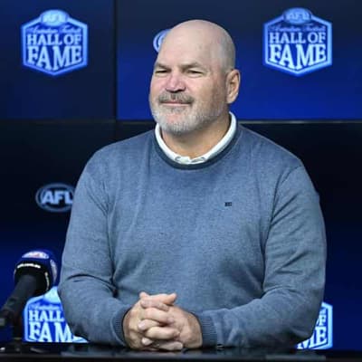 'Humbling': Hawks great Dunstall declared AFL legend