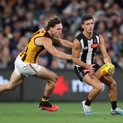 Pies building AFL flag case ahead of Power test: Daicos
