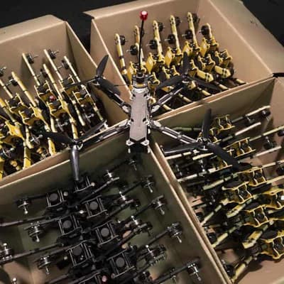 Ukrainian drones strike Russian fuel depot, substations