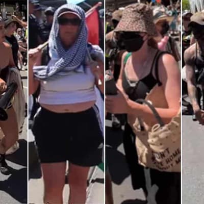 Arrests and search for group over pride confrontation