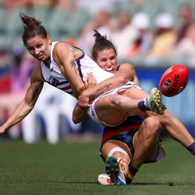Pregnant pause: Dockers star Bowers to miss AFLW season