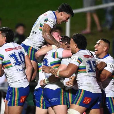 Canberra's Whitehead sparks comeback win over Manly