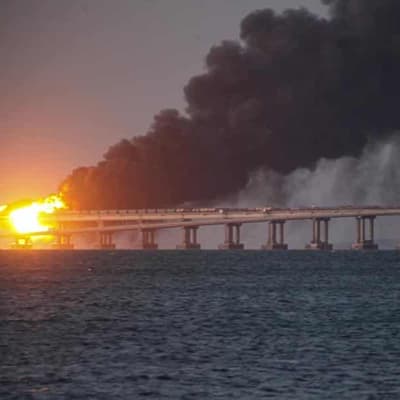 Russia vows revenge if Ukraine attacks Crimea Bridge