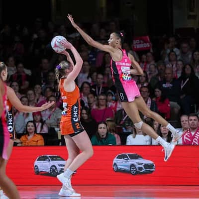 Thunderbirds thrash Giants in Super Netball blowout