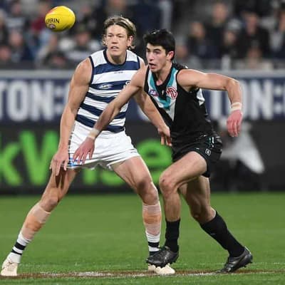 Injury-hit Port make four changes for Geelong game