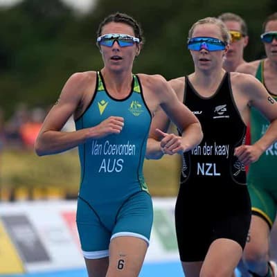 Paris spots beckon for Australian triathletes in Japan