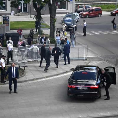 Shot Slovak leader stable after assassination attempt