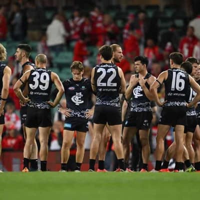 Carlton's Voss: Injury toll no excuse for big AFL loss