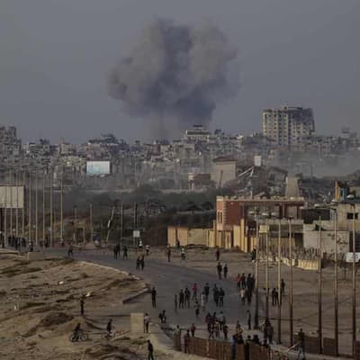 Israel launches strikes across Gaza as US envoy arrives