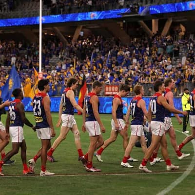 Demons 'nowhere near it' in humbling loss to Eagles