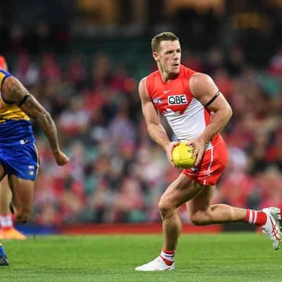 Swans' Luke Parker facing lengthy ban over heavy bump