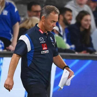 Coach Clarkson says Kangaroos edging towards AFL win