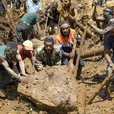 Australia stands alongside PNG after landslide: PM