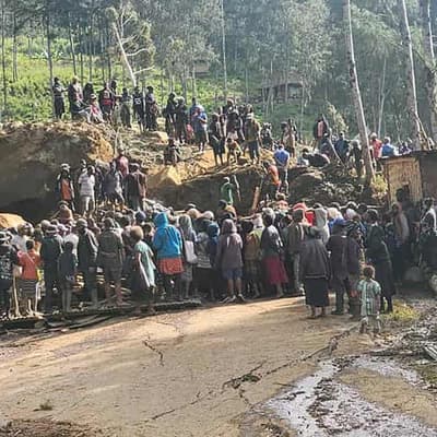 Casualty confusion after PNG landslide as aid arrives