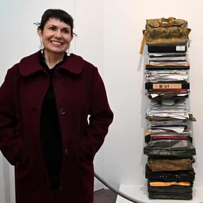 Tower of death admin paperwork wins ADF art prize