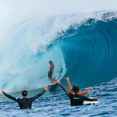 Ewing duel looms as swell arrives, Tahiti Pro delivers