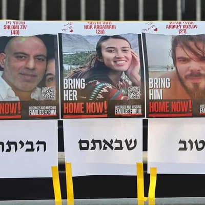 Relief for the families of four hostages freed in Gaza