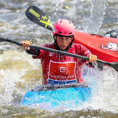 Noemie Fox locks in Olympic spot in kayak cross