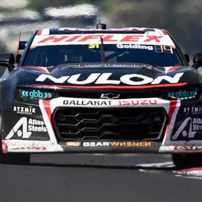 Golding outpaces stars for Darwin provisional pole