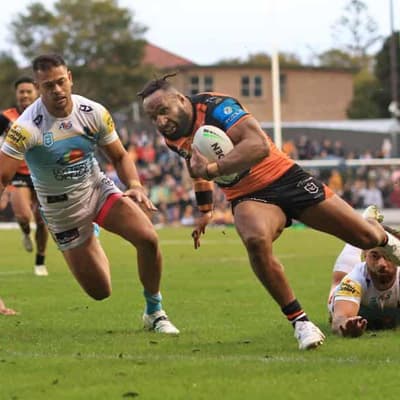 Tigers snap nine-game losing run with win over Titans