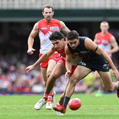 GWS forward Toby Bedford embraces 'unloved' tagger role