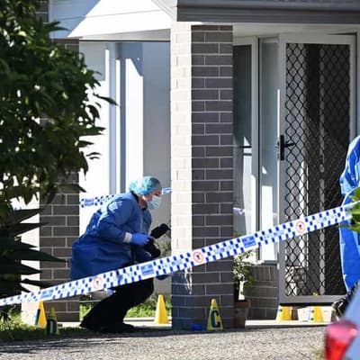 Police shoot knife-wielding man