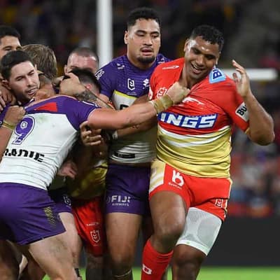 Storm hang on to pip Dolphins, Pangai on report