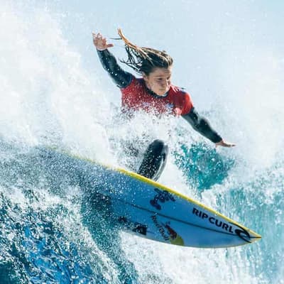 Australian surfers look to cement spot in title decider