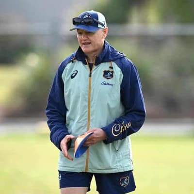 Wallabies coach admits he's a tad daunted in new job