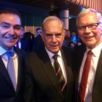 State salutes its political 'man of steel'