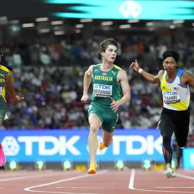 Sprinter Browning picked in Olympics athletics team