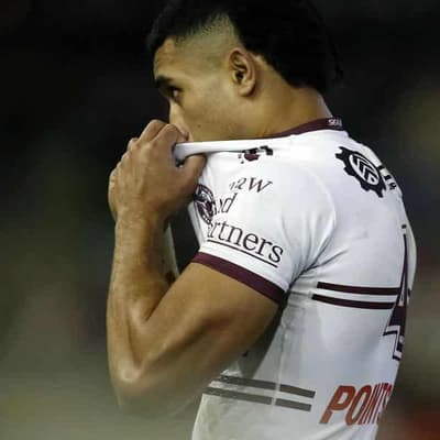 Manly lose fullback Tolu Koula for a month