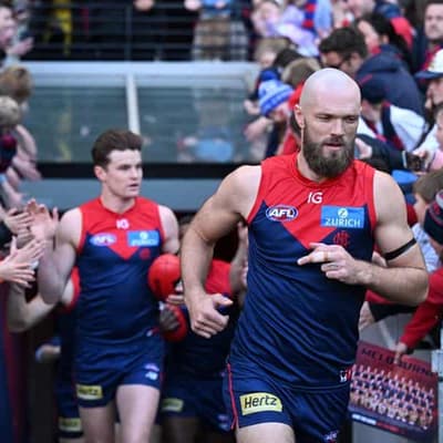 Demons' Gawn determined to return early from injury