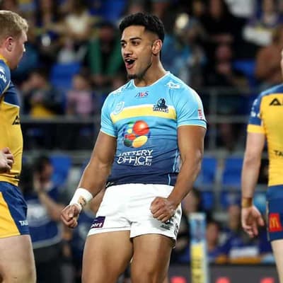 Superb Campbell leads Titans' win over Moses-less Eels