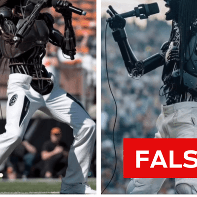 AI robot concert is half-baked hoax