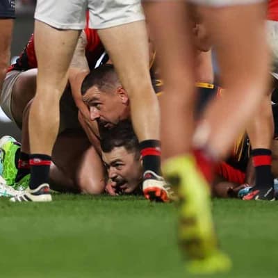 No ill-feeling to Essendon ruck: Crows coach