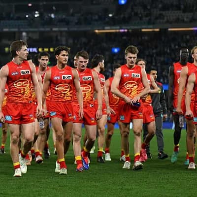 Giants ignore Suns' rocky road record in AFL battle