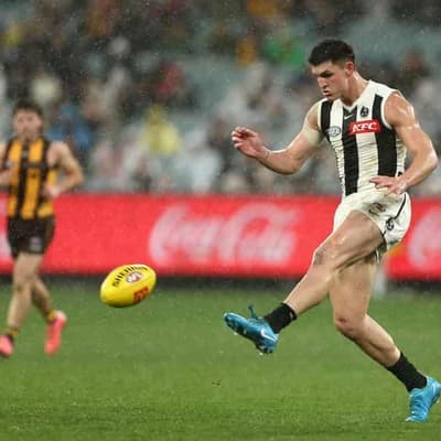 Pies' Maynard learns fate for striking Hawk Ginnivan