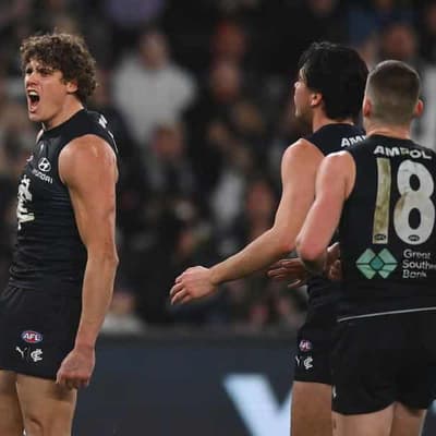 Walsh, De Koning hurt as Blues outlast plucky Kangaroos