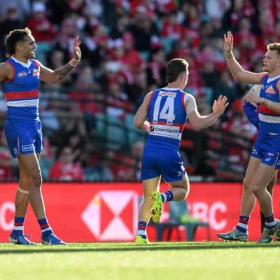 Bulldogs 'maintain the rage' against Swans in AFL upset